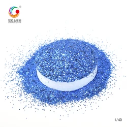 GH6410 Eco friendly heat resistant aluminium glitter powder for injection plastic pigment china supply