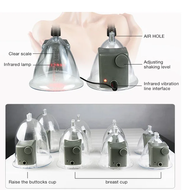 Factory Price butt lift machine popular butt lift cupping machine vacuum Breast Englargen butt lift beauty machine