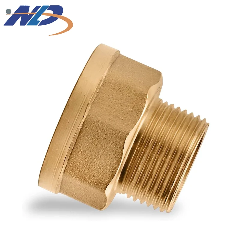 NLD 1/2 3/4'-1 3/8' Male to Female Threaded BSP BTP NPT Connectors Hose Brass Adapter