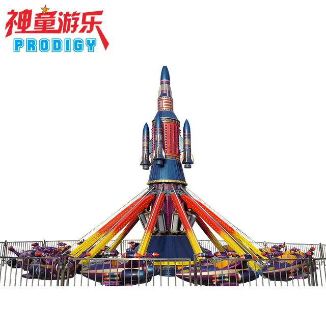 high quality and cheap family entertainment new rides 16 seats self control plane