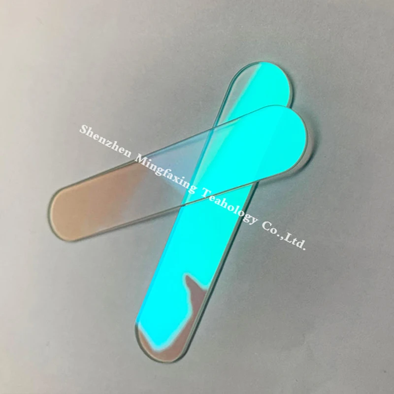 Highly transparent 98% double single-sided coated optical display cover glass AR glass Anti-reflective glass