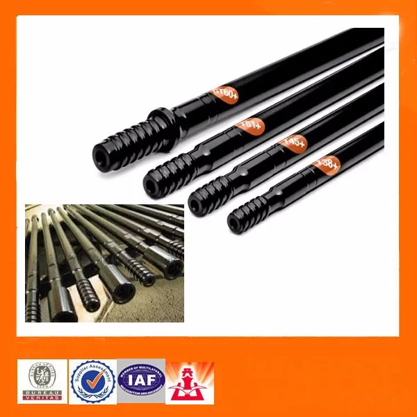 New Anchor 76mm 2 3/8 water well Drill pipe manufactures Tunnel Mining Drilling bits water well drill machine