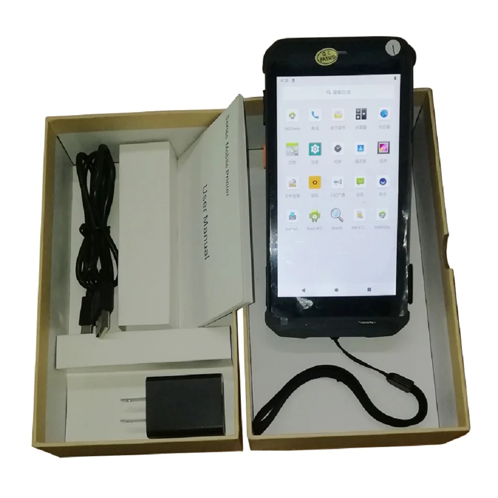 New product industrial mobile android handheld manufacturers pos terminal pdas rugged pda barcode scanner