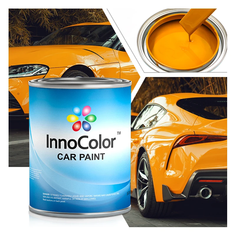 InnoColor High Quality Factory Direct Car Pearl Chameleon Auto Paint Basecoat Clearcoat Automotive Car Paint