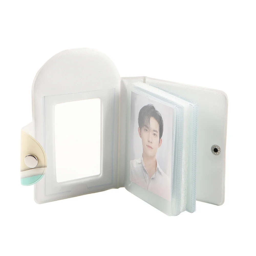 Custom Made Self Adhesive Stick PU Leather 200 photos embossing cassette photo album