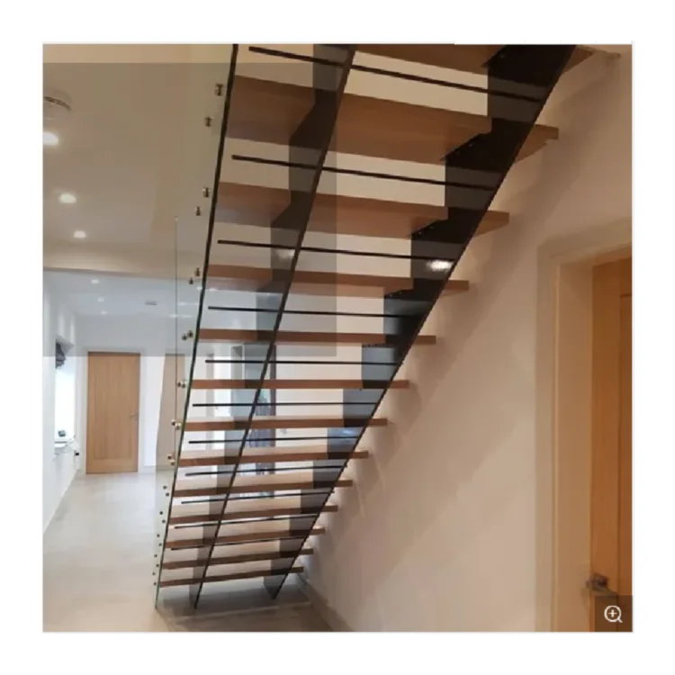 Professional Wooden Staircase Good Selling Spiral Staircase Indoor Curved Staircase