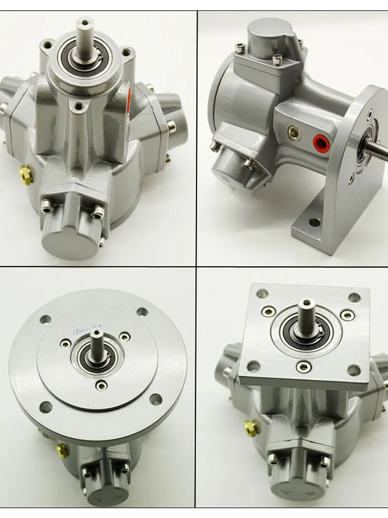 High Torque Pneumatic Motor 1/8HP 1/6HP Piston Motor 1100rpm 0.64N.m 200L/min Power Pneumatic Tool Piston Air Motor