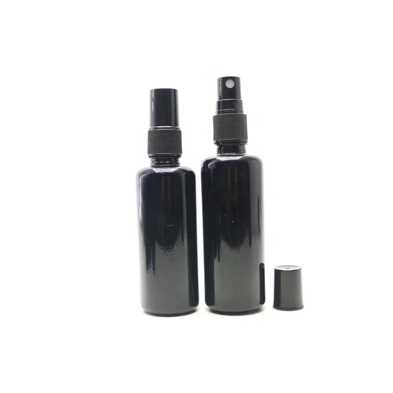 10Ml Frosted Matt Black Glass Essential Oil Roller Bottle 10 Ml Violet Glass Roll On Bottle