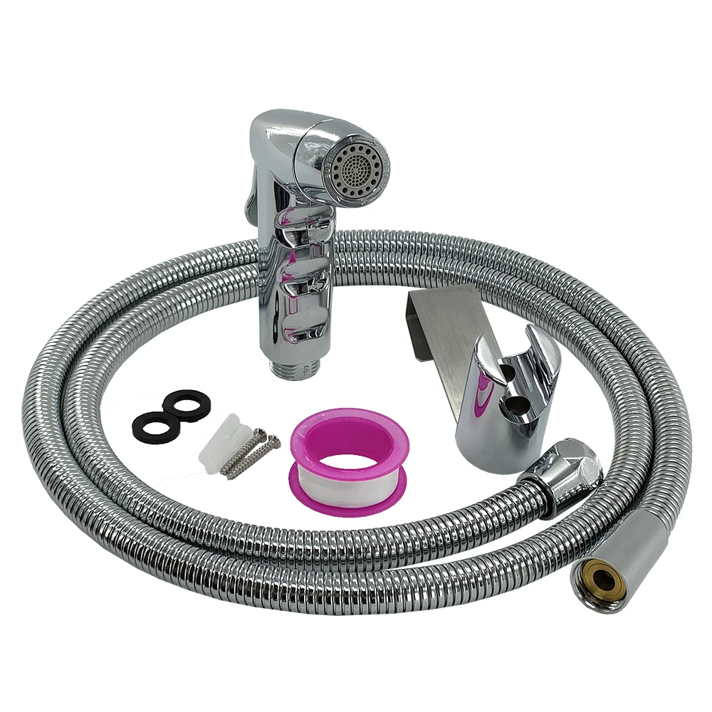 Handheld Bidet Sprayer for Toilets, Bidet and Diaper Sprayer Attachment Installs In Ten Minutes for Home or Rentals