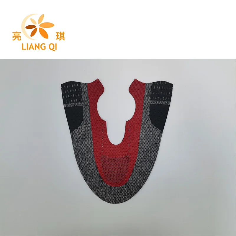 Factory Wholesale OEM Design Flying Knitting Upper Breathable fly knit vamp knitted shoe upper for running shoes