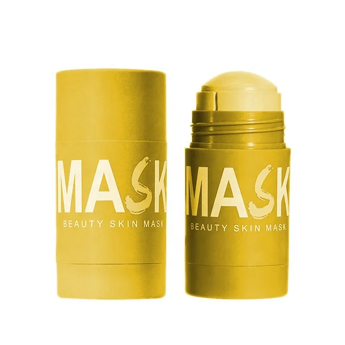 Wholesale Private Label  Anti Acne Skincare Brighten Vegan Natural Ginger Extract Kaolin Mud Turmeric Face Clay Mask