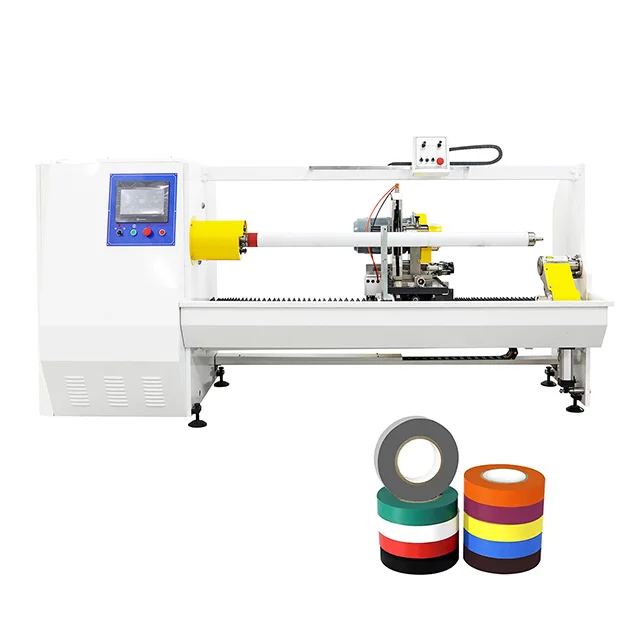 Single Shaft Log Cutter Cutting Machine for Adhesive Tape Aluminum Foil