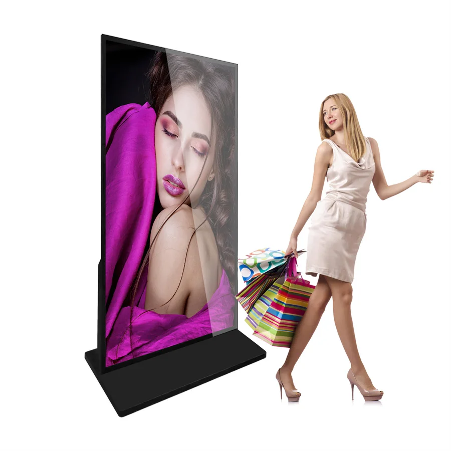 86 Inch Advertising Display Digital Signage Shopping Mall Information Touch Kiosk