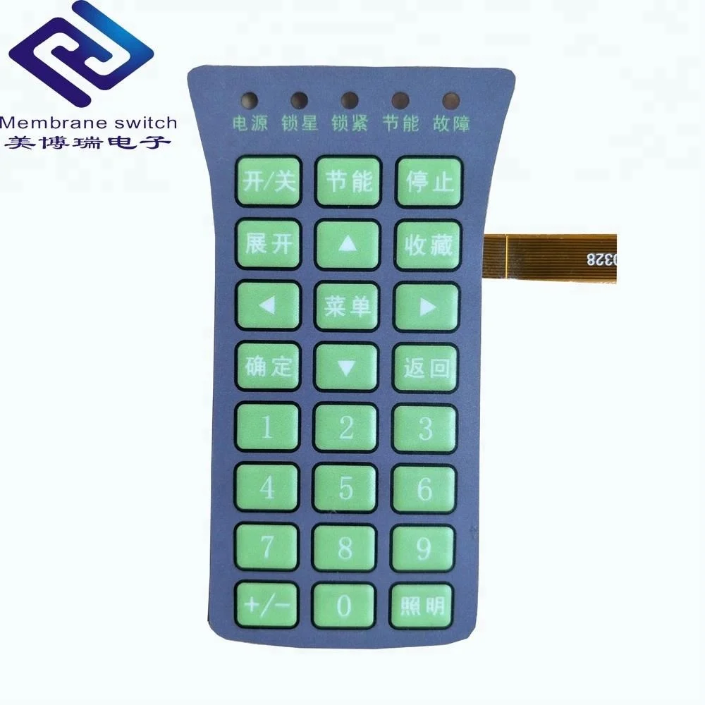 Original Fanuc keyboard operator panel keypad membrane
