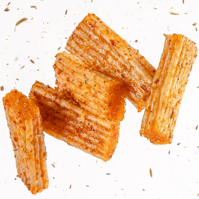 Горячий горшок со вкусом пряные полоски со вкусом барбекю 149 г китайская оптовая продажа OEM острые палочки для закусок вкусные