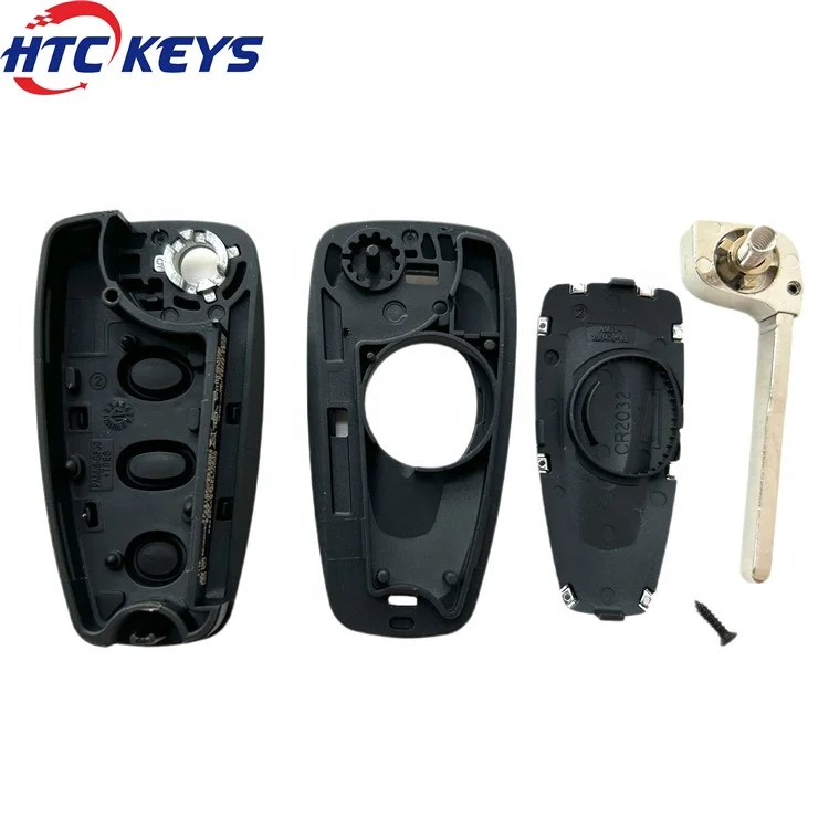 Top quality car key cover 3 Button Refit Original key shell for f-ord Silca: HU101