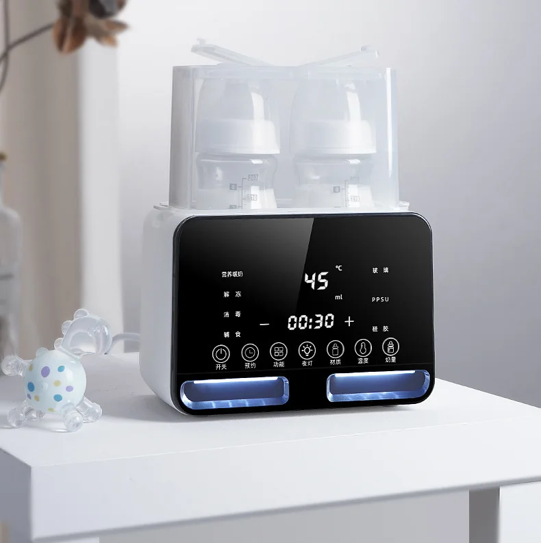 Led Display Electric 5 In 1 Baby Milk Heater Feeding Bottles Sterilizer Baby Bottle Warmer