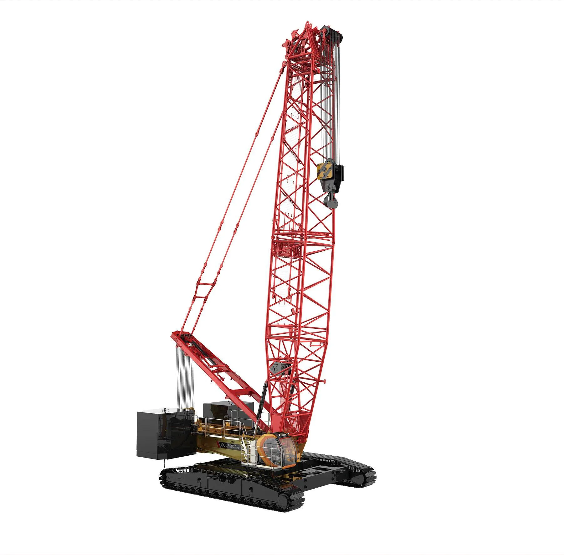 Famous brand Hot Sale High Stability 350 Ton Crawler Crane SCC3500A-9 for cheap sale