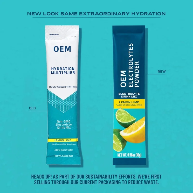 Бессахарный Электролитный порошок пакеты для ежедневного напитка смесь быстрого увлажнения 5 витаминов и 7 электролитов Кето-дружелюбная напитков