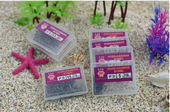 Premium Circle Octopus Fishing Hooks Wholesale Pack of 100pcs box