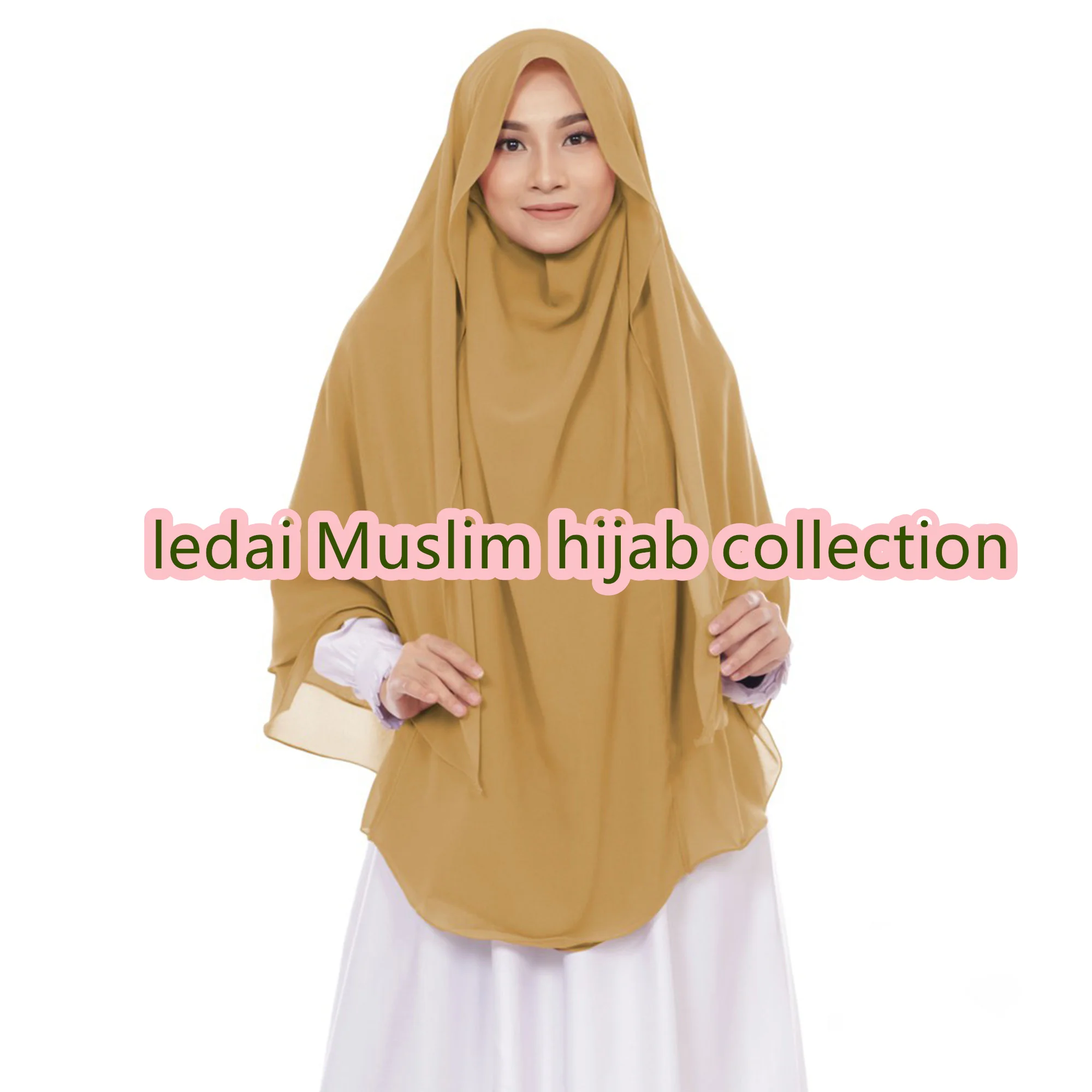 New Fashion instant chiffon hijab  niqab style ready to wear hijab Muslim lazy women veils