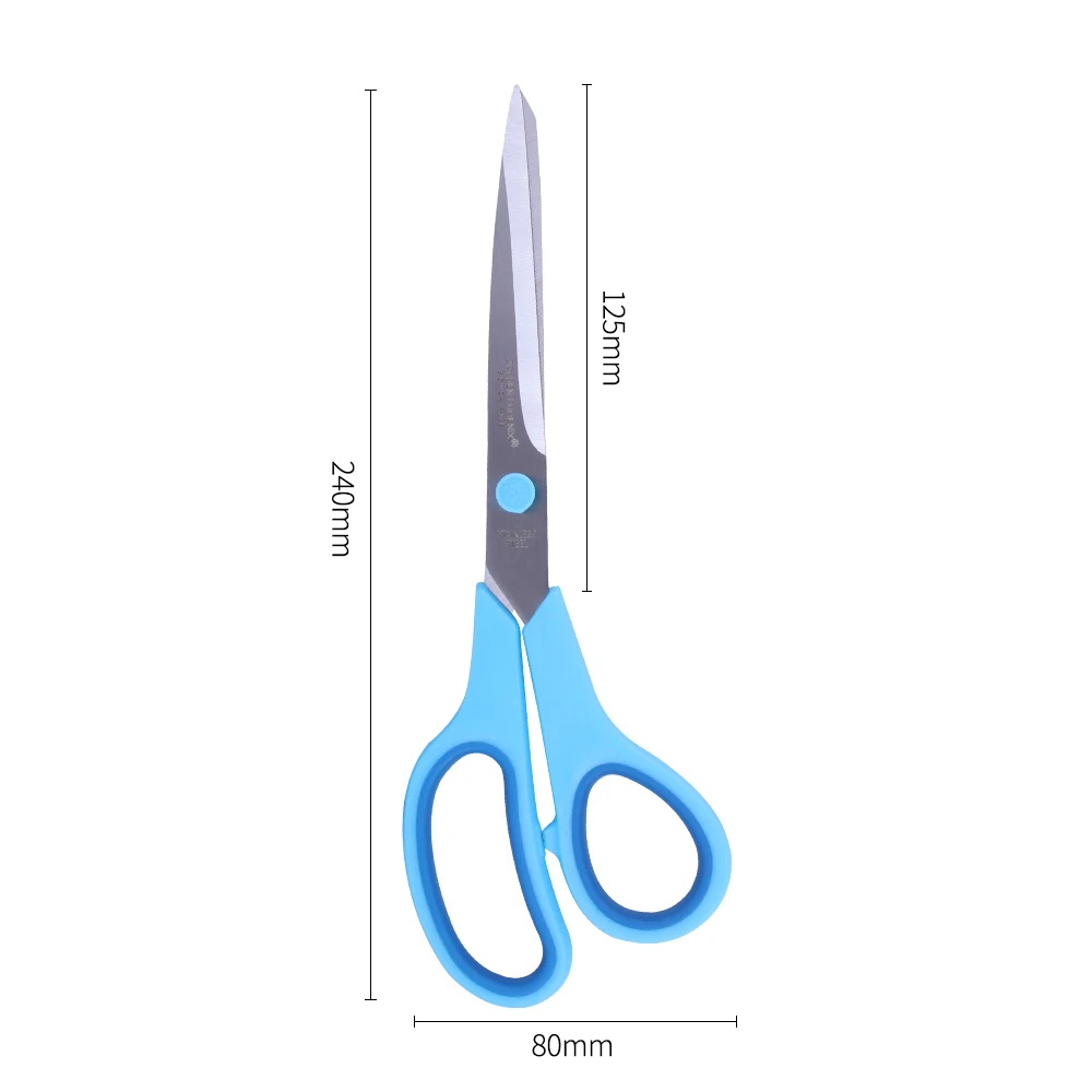Профессиональные прямые школьные и Офисные ножницы из нержавеющей стали с мягким захватом 8,5 дюйма, школьные ножницы, канцелярские ножницы