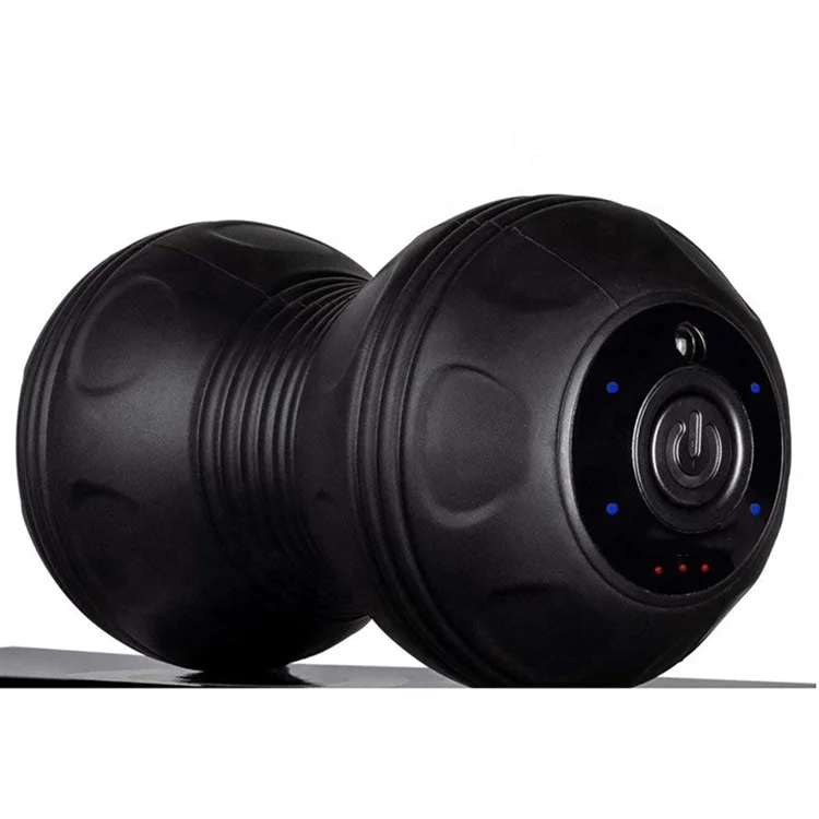 Hot Selling Wireless Rechargeable Electric Vibrating Yoga Massage Ball Vibrating Foam Roller