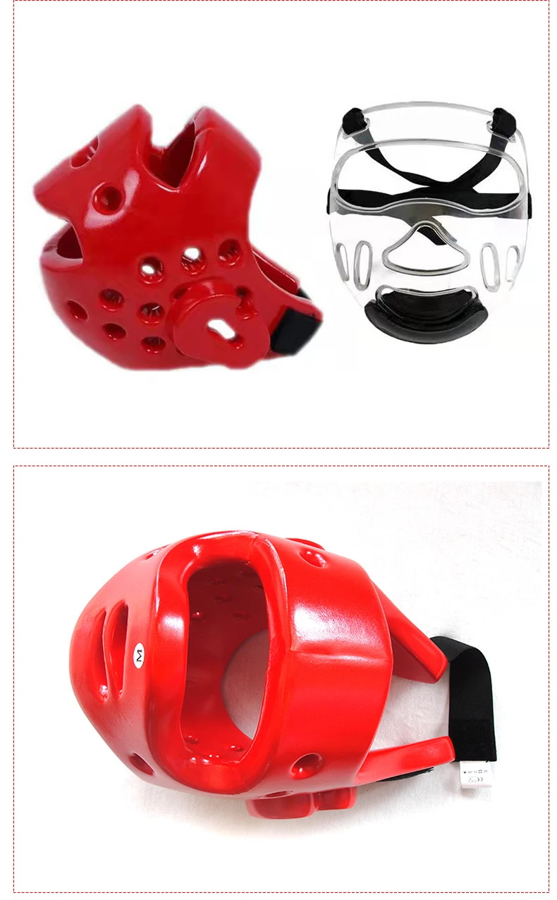 High Quality Taekwondo Training Helmet Low Price TKD Headgear Recommended by Factory for Boxing Equipment