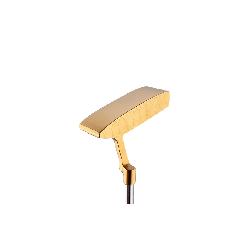 CNC milled face gold color golf putter golf club putters universal Unisex right hand golf club putter