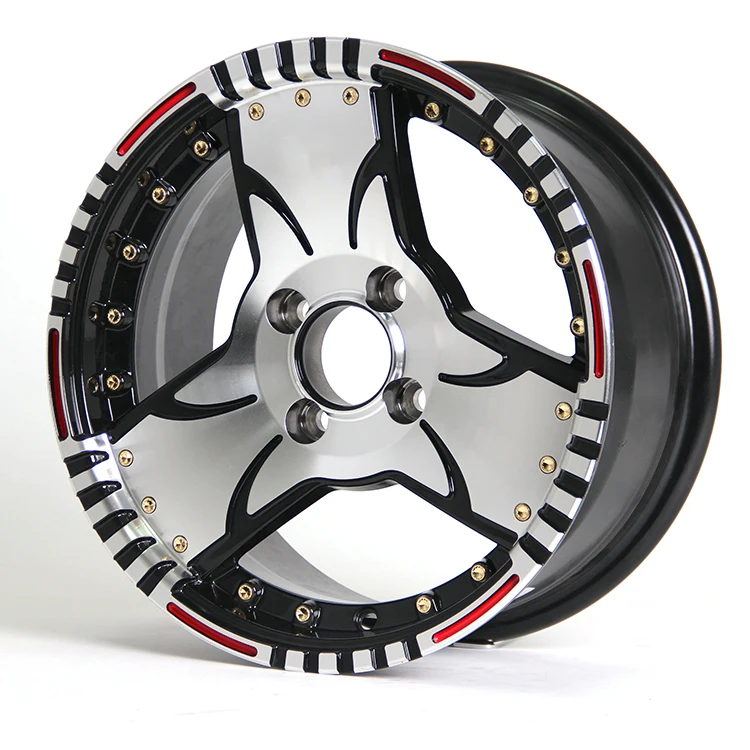 12/13/14 inch 4 holes ET 20 Xinghui Cheap factory Price Alloy wheel rim for sale