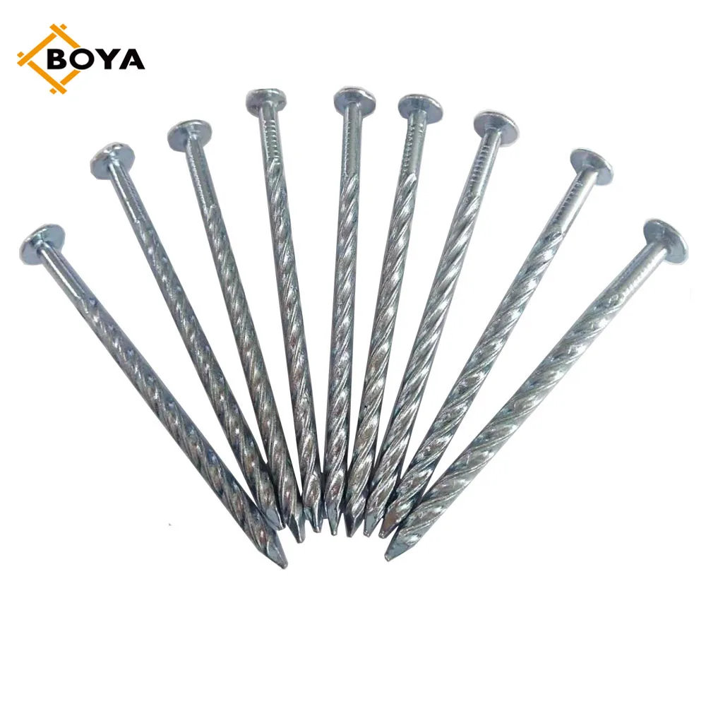 Q195 pallet nail with electric galvanized for building with different size