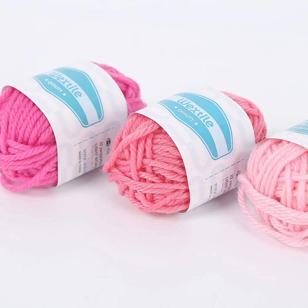 Chinese soft acrylic yarn acrylic wool 8 ply acrylic knitting yarn