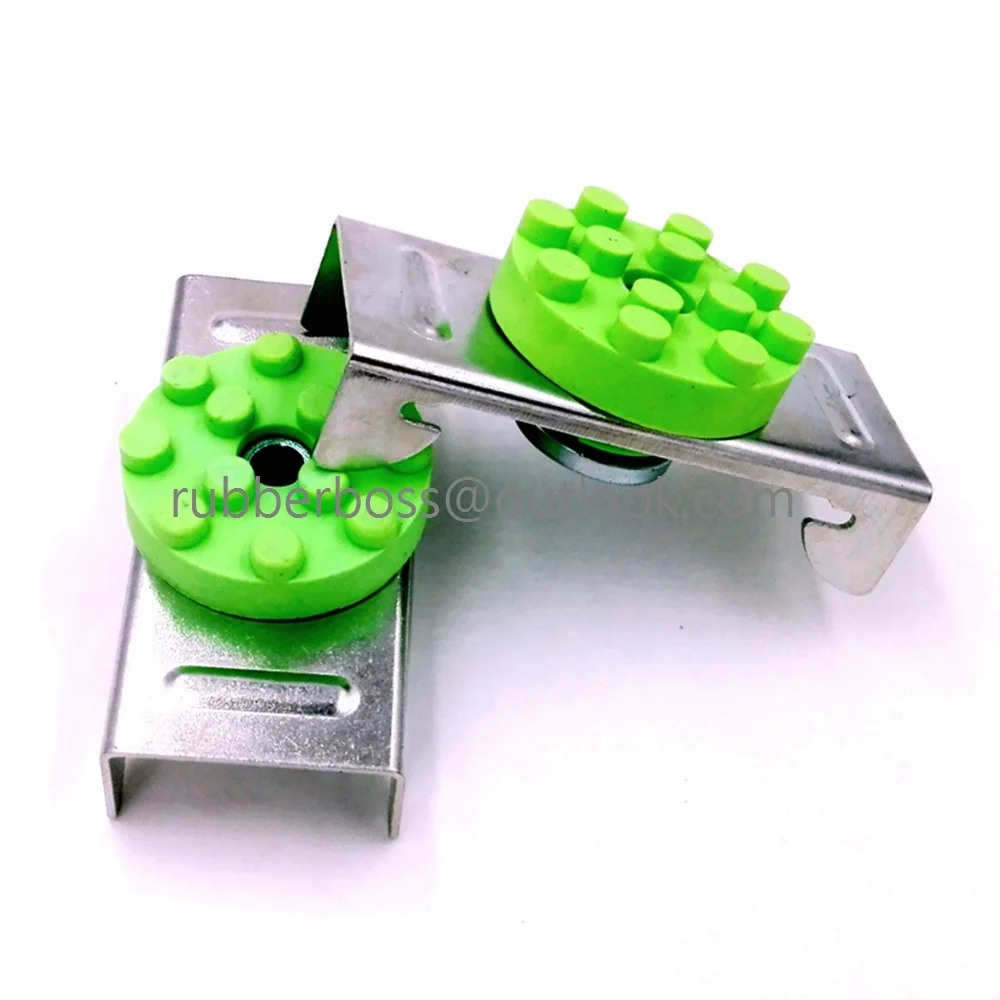 high resilience acoustic soundproofing resilient  right angle clips for wall and ceiling