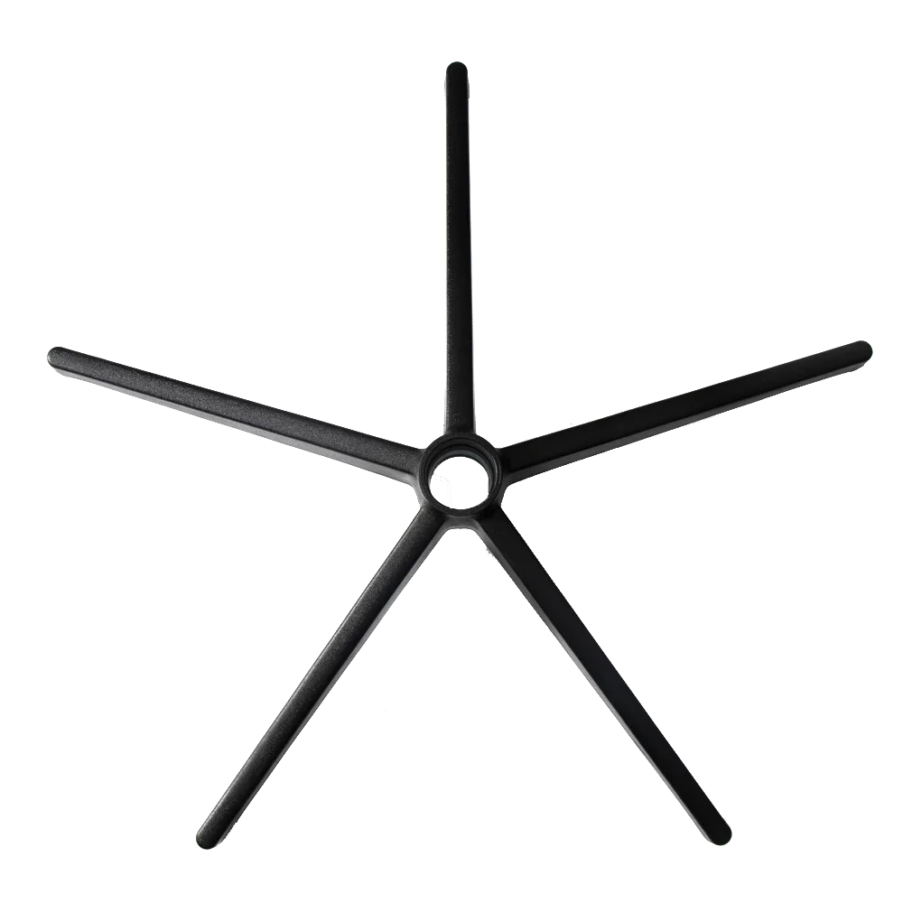 
F05 Radius 350mm 5 Star Chair Spare Parts Swivel Office Chair Component Plastic Gaming Chairs Base 