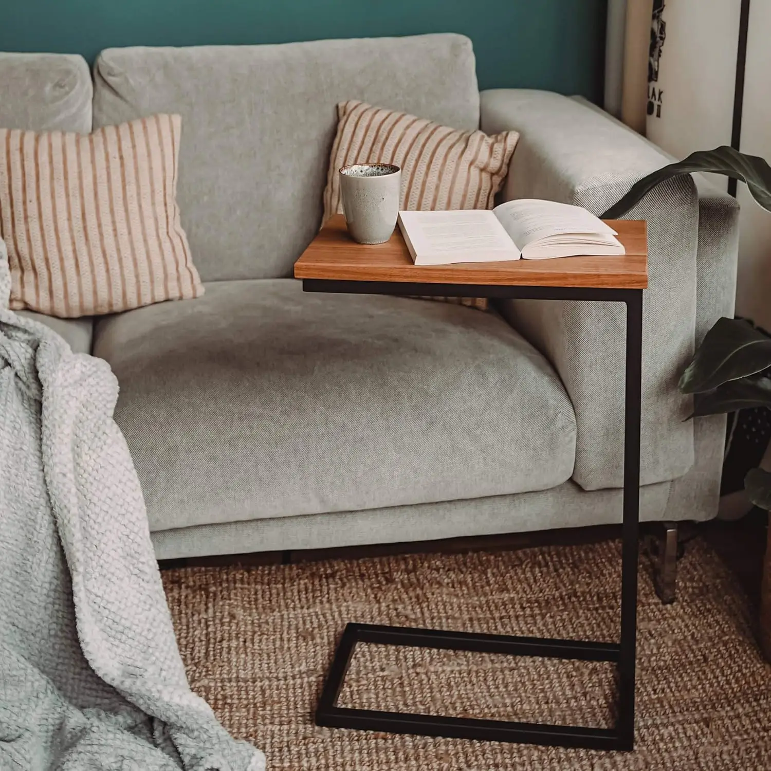 Black Wrought Iron Dining Legs, Industrial Style, Modern Square Design, Robust Construction , mail order packing