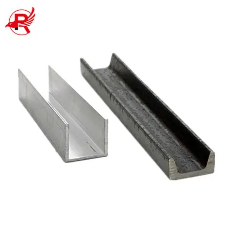 Factory Wholesale DIN EN10025 S235J2G3 S235J2G4 aluminum galvanized  Hot rolled Channel steel For Transportation
