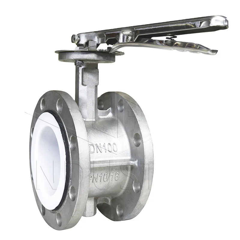High-Performance Stainless Steel Flanged Butterfly Valve for Industrial Applications