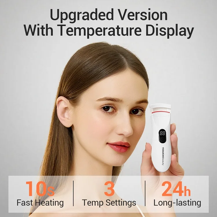 TOUCHBeauty 3 уровня температуры с подогревом силиконовые бигуди для ресниц цифровой завиток профессиональные инструменты макияжа