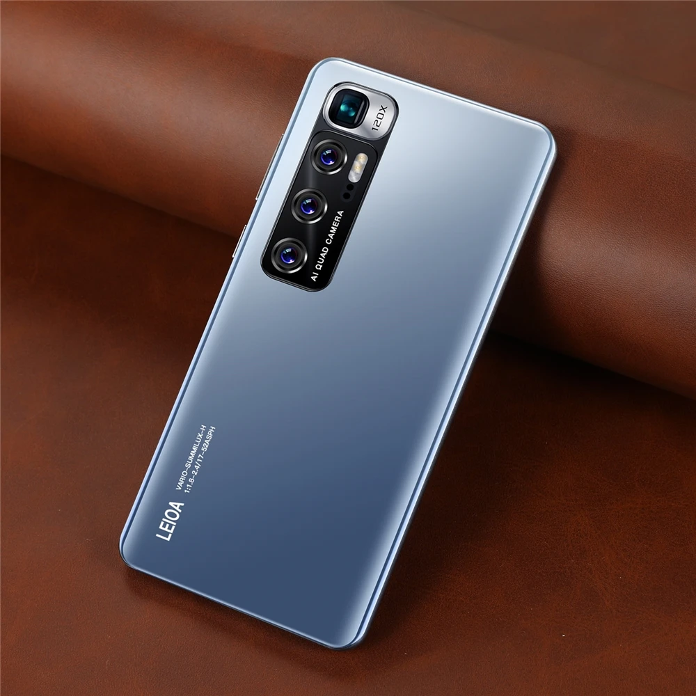 Dropshipping 2022 factory direct sale 6.1inch m10 plus smart phone 8GB + 512GB full screen Mobile phone finger/face unlock phone