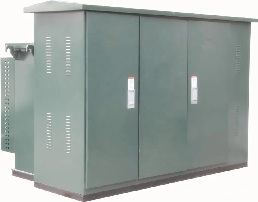transformer manufacturer outdoor distribution substation compact pad-mounted transformer tank 100KVA