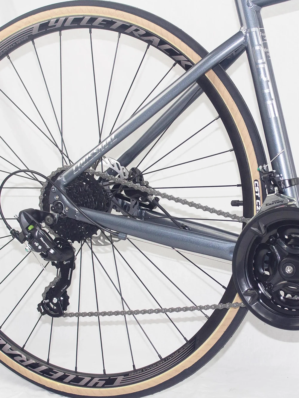 Cycletrack CK-Forte для взрослых 24 скорости дорожный велосипед из алюминиевого сплава плоский руль спортивные велосипеды