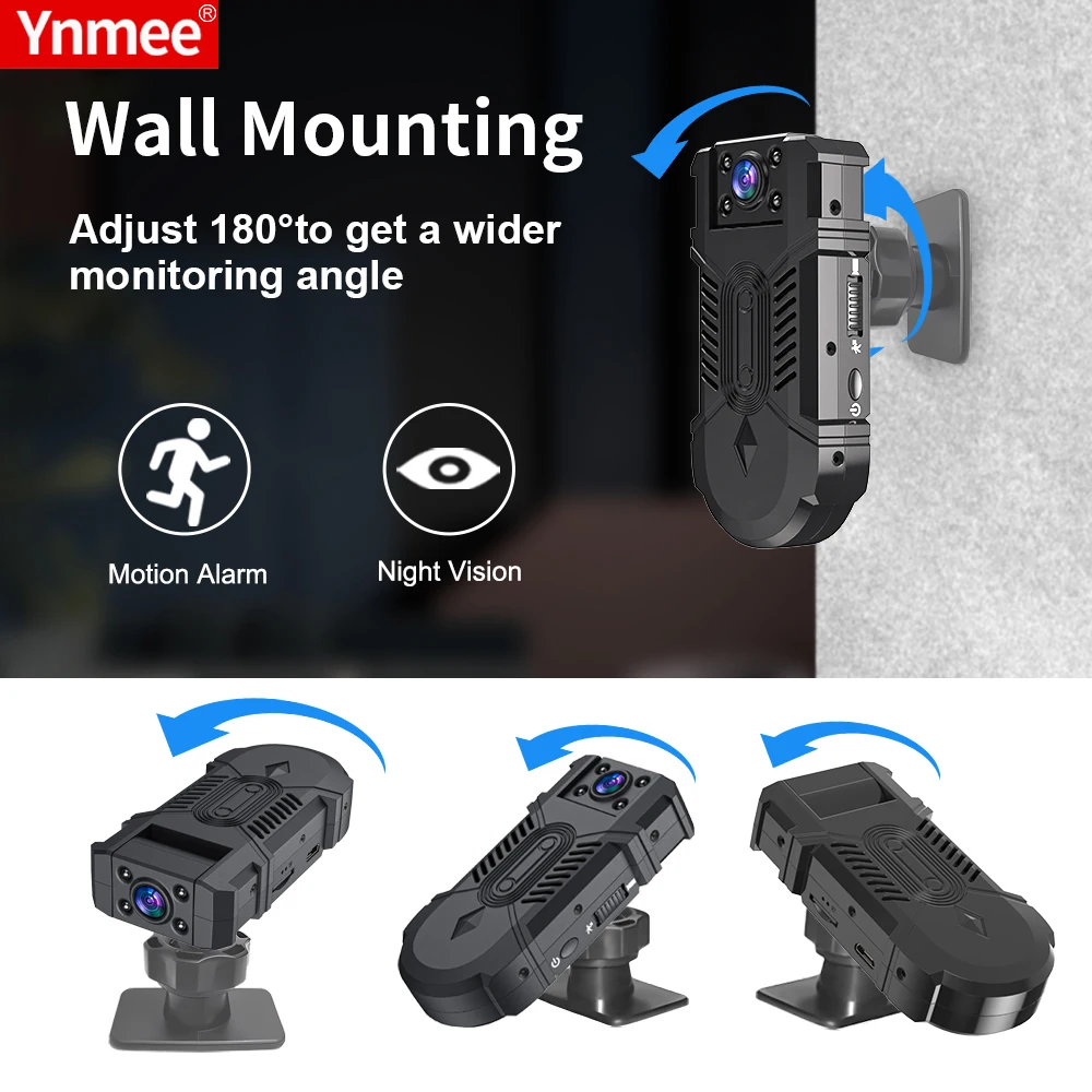 2024 Best Selling Camera WD18 Full HD 1080P WiFi Video Recorder Mini Camera Action Sports Wireless Wifi Body Camera