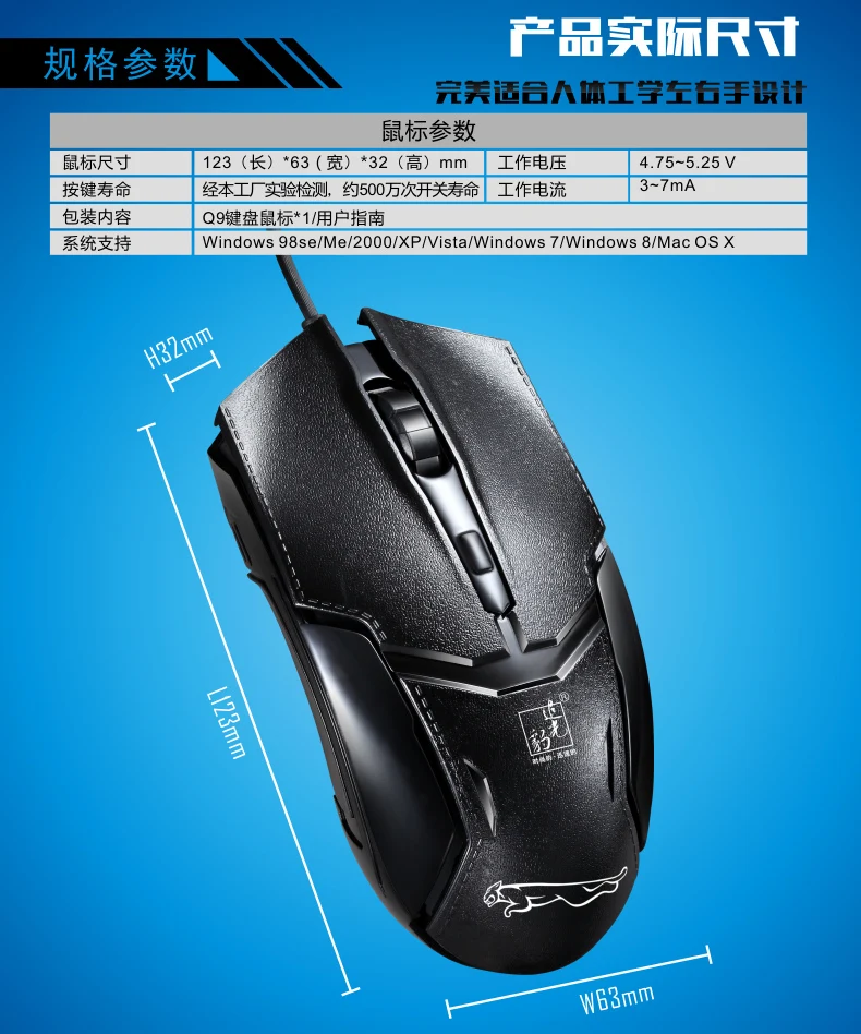 Самый дешевый 179 кабель игровая мышь USB2.0 домашние тапочки на плоской подошве для офиса оптическая компьютерная Проводная Эргономичный 1000 точек/дюйм универсальная