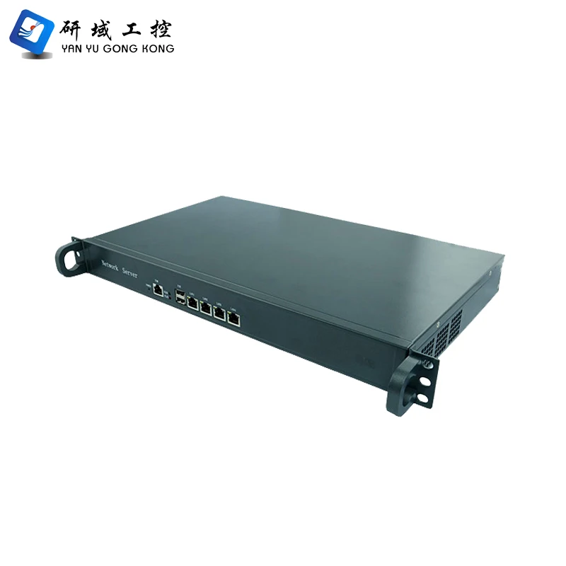 Четырехъядерный сетевой маршрутизатор 1U 4 LAN Celeron J1900, сетевой защитный сетевой маршрутизатор, брандмауэр, устройство для ПК pfsense