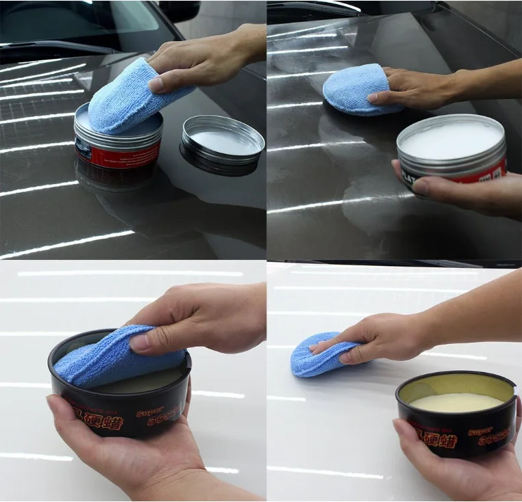 SEQ 3 piece auto polishing car detailing waxing sponge car hand polish set