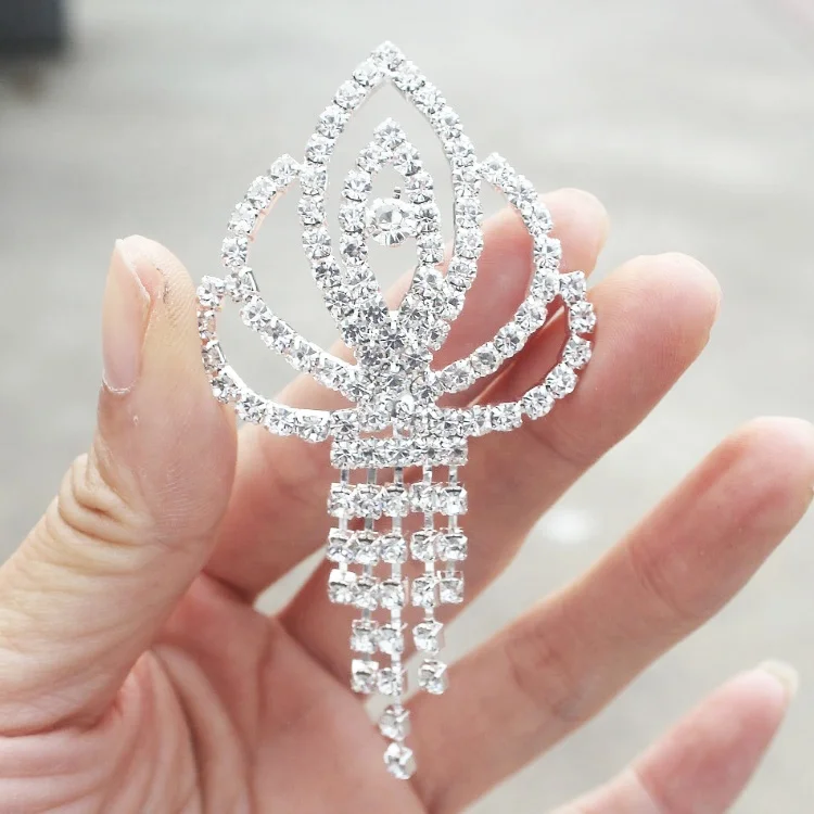 
Fashion Leading Belt Crystal Rhinestone Buckles for Wedding Invitations 