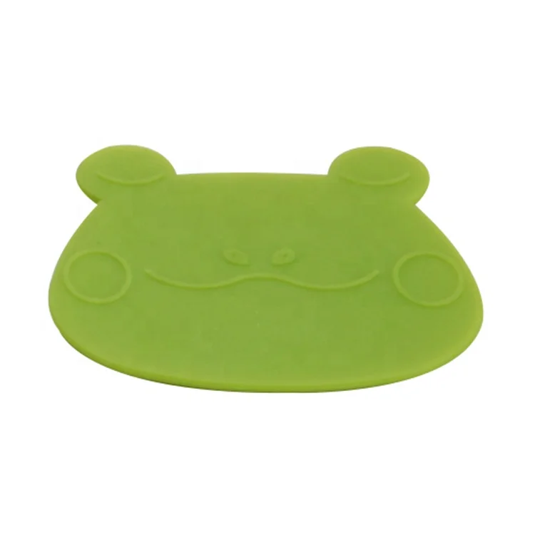 Cartoon Animal Bird Piggie Frog Shape Silicone Cup Coaster