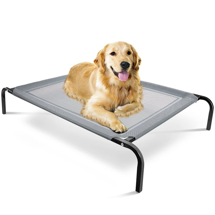 Высокое качество Открытый путешествия кровать собаки повышенные Pet Cot портативный для кемпинга или