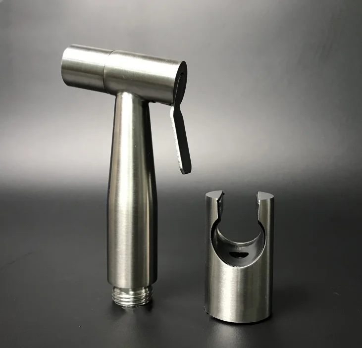 LNN14 Factory direct sales of 304 stainless steel toilet spray gun bidet shower nozzle pressurized handheld small shower head se