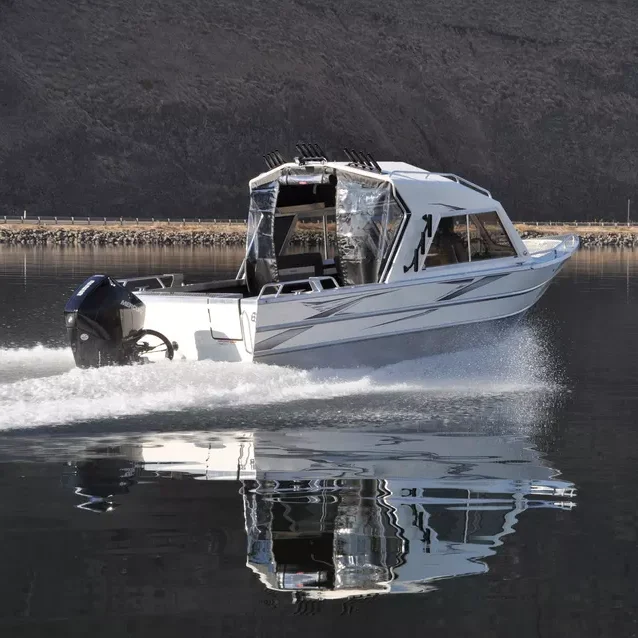 22ft  Fishing  Aluminium Closed Cabin High Speed Jet Boats